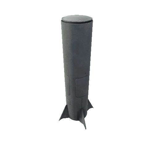 A3 Rocket Upper Section No Payload